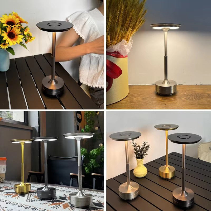 UFO Version LED Desk Lamp - Gold Touch Switch with Dimming and USB Cable V888-ELOSUNG30019