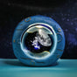 Celestial Ring LED Crystal Ball Lamp - 3D Engraving, Unique Gift (Traveling in the Starry Sky) V888-ELOSUNG31061