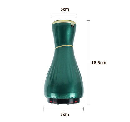 Green Portable Electric Cupping Therapy Device - Adjustable Intensity & Heat V888-ELOSUNG31141