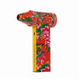 Portable Jet Fan - 200W Powerful Handheld Air Duster & Blower (Red flower color) V888-ELOSUNG31149