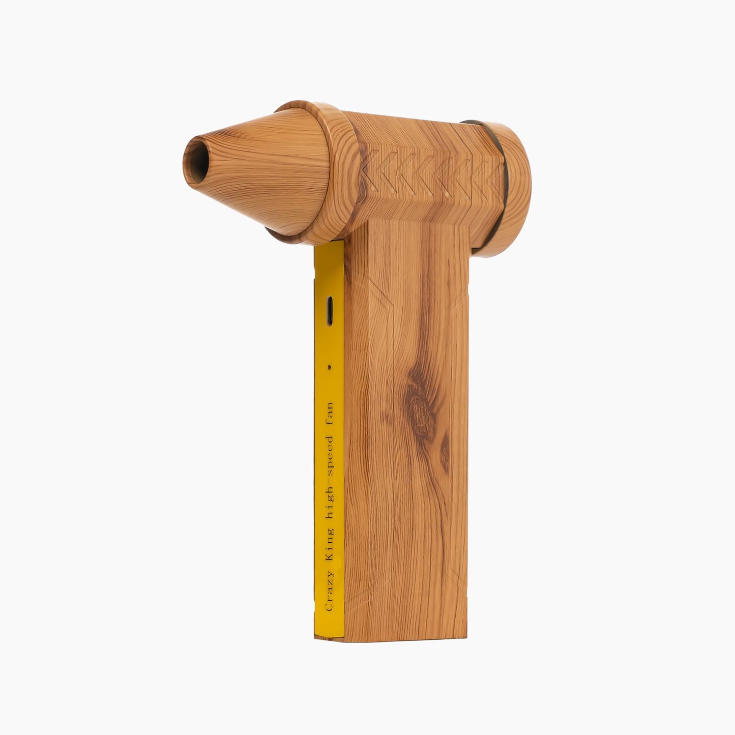 Portable Jet Fan - 200W Powerful Handheld Air Duster & Blower (Wood Grain) V888-ELOSUNG31151