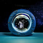 Celestial Ring LED Crystal Ball Lamp - 3D Engraving, Unique Gift (Little Prince Rose) V888-ELOSUNG31154