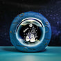 Celestial Ring LED Crystal Ball Lamp - 3D Engraving, Unique Gift (Christmas Snowman) V888-ELOSUNG31225
