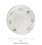 (Avocado) Cotton Rope Woven Placemats - Set of 5, 18cm Diameter Heat Resistant Kitchen Decor V888-ELOSUNG31231