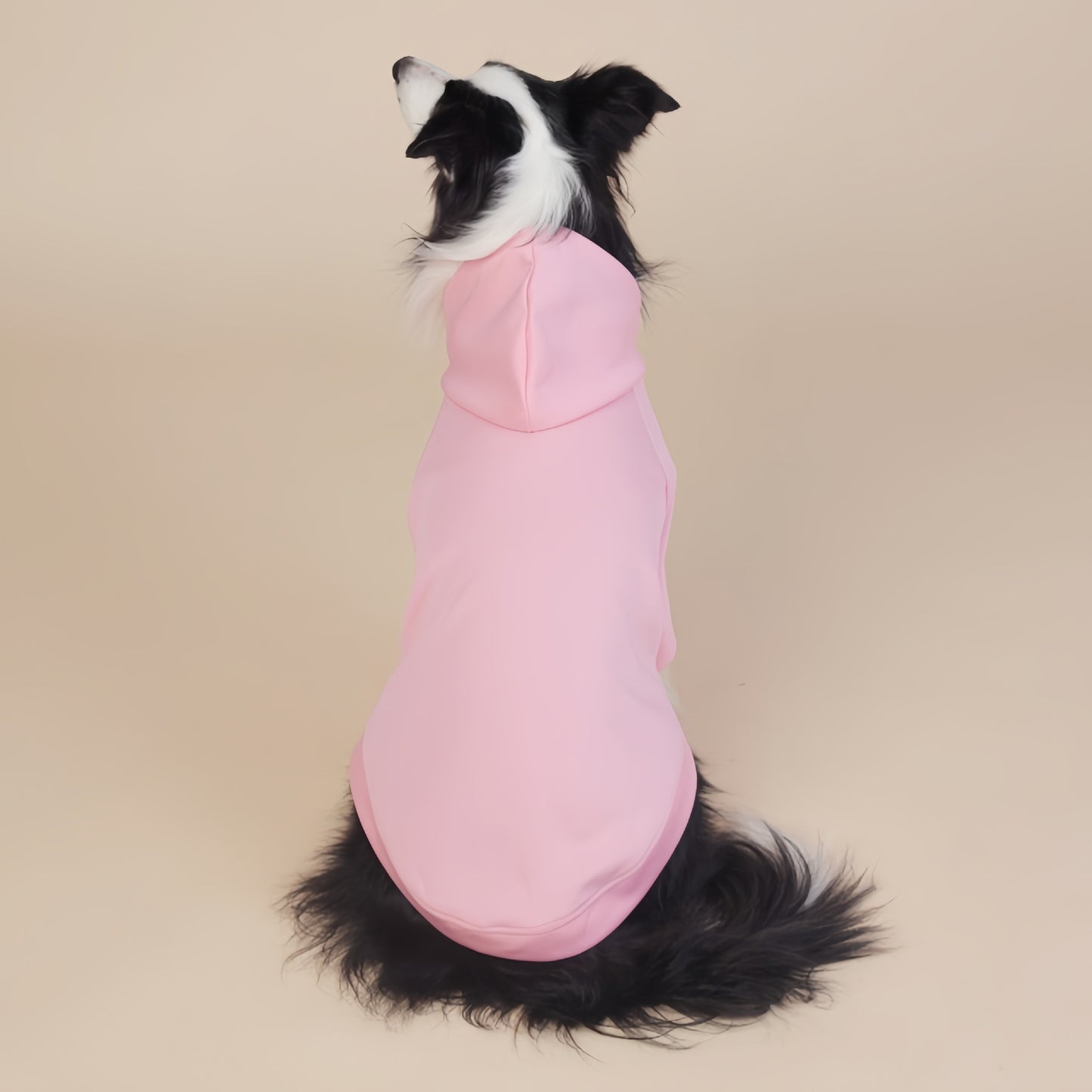 Pink Classic Dog Sweatshirt with Hood & Drawstrings - For Large Dogs (Size : 4XL) V888-ELOSUNG31246