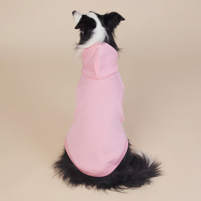 Pink Classic Dog Sweatshirt with Hood & Drawstrings - For Large Dogs (Size : 9XL) V888-ELOSUNG31258