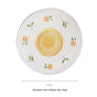 (Lemon) Cotton Rope Woven Placemats - Set of 3, 30cm Diameter Heat Resistant Kitchen Decor V888-ELOSUNG31270