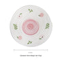 (Peach) Cotton Rope Woven Placemats - Set of 3, 30cm Diameter Heat Resistant Kitchen Decor V888-ELOSUNG31273