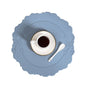 4 pcs Retro Faux Leather Placemat - Waterproof & Oil-Proof Dining Table Mat (Light blue) V888-ELOSUNG31284