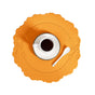 4 pcs Retro Faux Leather Placemat - Waterproof & Oil-Proof Dining Table Mat (Orange) V888-ELOSUNG31305
