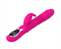 (Rose red)Ultimate G-Spot & Clitoral Rabbit Vibrator - Telescopic, Heated, Rotating V888-ELOSUNG31310