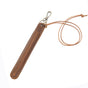 Brown Vintage Top-Grain Leather Pen Sleeve Holder with Neck Strap - Protective Single Pen Case V888-ELOSUNG32144