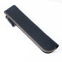 Black Vintage Crazy Horse Leather Zippered Pen Case - Retro Pencil Pouch & Small Accessories Bag V888-ELOSUNG32147