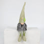 2 Pcs Charming Green Houndstooth Gnome - Plush Faceless Gonk with Long Dangle Legs - Adorable Shelf Sitter V888-ELOSUNG32351