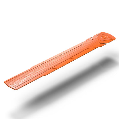 2 Pcs Orange Durable Bicycle Frame Down Tube Protector Sticker - Anti-Scratch Guard for MTB & Road Bikes V888-ELOSUNG32477