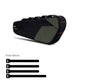 Black and Green Waterproof Bicycle Frame Bag - 2.5L Slim Top Tube Storage Pouch for Cycling Essentials V888-ELOSUNG32491