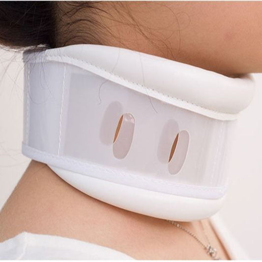 Size S White Adjustable Cervical Collar Neck Brace - Breathable Support for Pain Relief & Posture V888-ELOSUNG32744
