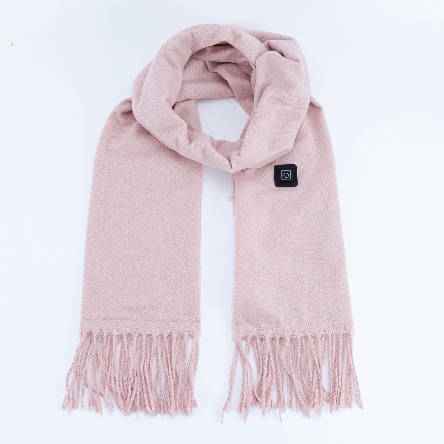 Pink USB Electric Heated Scarf - 3-Level Heat Setting Winter Neck Warmer V888-ELOSUNG32750