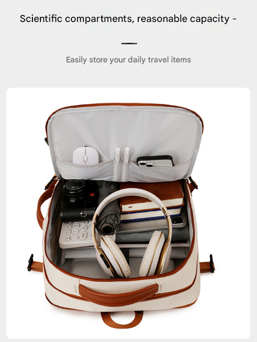 Pink Expandable Laptop Backpack with USB Port - Stylish Travel & Business Daypack V888-ELOSUNG32795