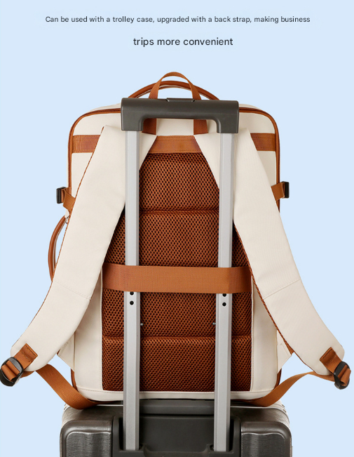 Pink Expandable Laptop Backpack with USB Port - Stylish Travel & Business Daypack V888-ELOSUNG32795
