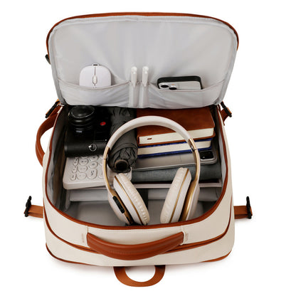 Grey Expandable Laptop Backpack with USB Port - Stylish Travel & Business Daypack V888-ELOSUNG32796