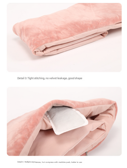 Black USB Electric Heated Scarf - Portable Puffer Neck Warmer with 3-Level Heat Control for Winter V888-ELOSUNG32861