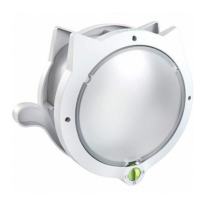 White 4-Way Locking Cat Flap Door - Pet Entry Portal for Interior Doors, Walls & Cabinets V888-ELOSUNG32884
