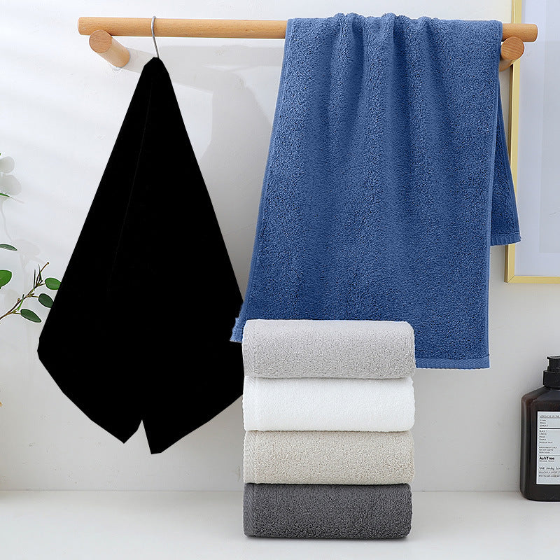 White Plush Cotton Hand Towel Set (4-Pack) - Ultra Soft, Absorbent & Quick-Drying Face Towels for Bathroom V888-ELOSUNG32931