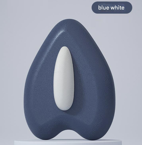 Blue White Ergonomic Pelvic Floor Strengthener - Inner Thigh & Hip Trainer for Men and Women(Non-electric) V888-ELOSUNG32937