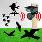 Dark Green Solar Powered Ultrasonic Animal Repeller - Motion Activated Outdoor Pest Deterrent for Garden V888-ELOSUNG32945