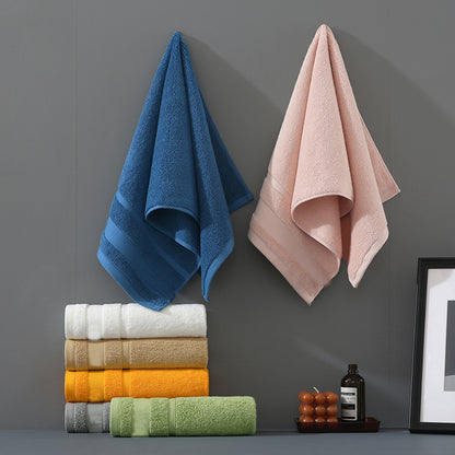 Brown Premium 3-Piece 100% Cotton Towel Set - Ultra Soft, Absorbent & Quick-Dry for Bathroom V888-ELOSUNG32955