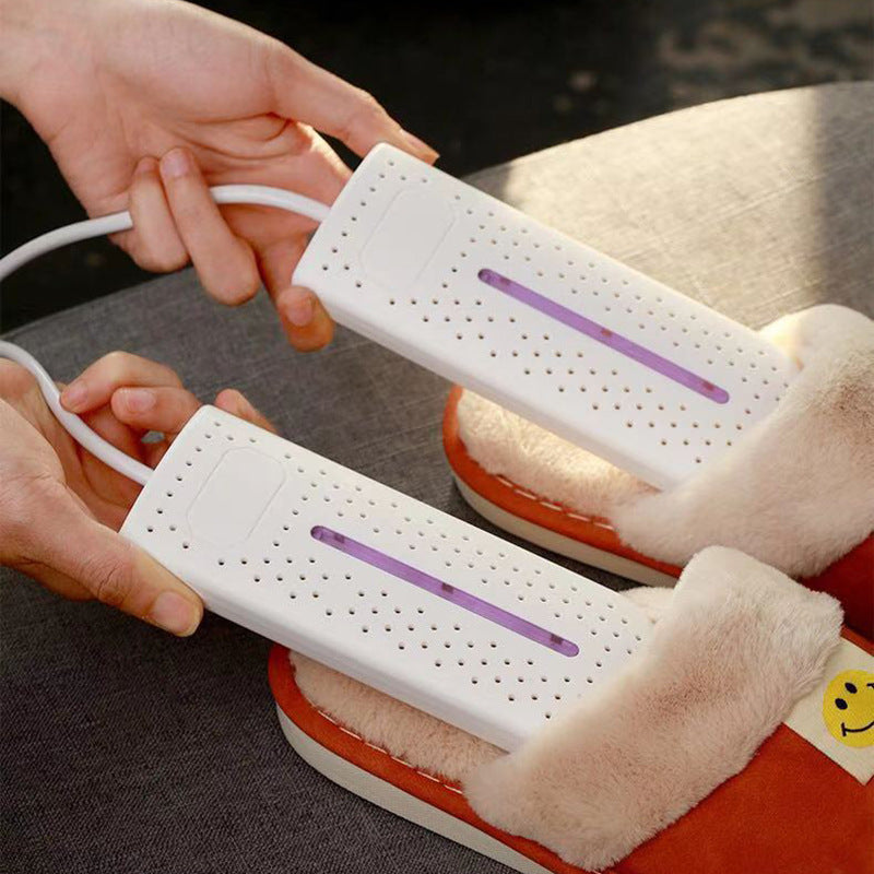 Pink Portable USB Shoe Dryer & Deodorizer - Constant Temperature Electric Boot Warmer with UV Sanitizer V888-ELOSUNG32963