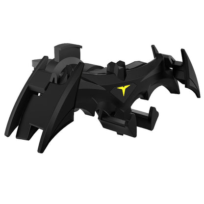 Black Creative Bat-Style Gravity Car Phone Mount - Secure Air Vent Holder with 360 Rotation V888-ELOSUNG32969