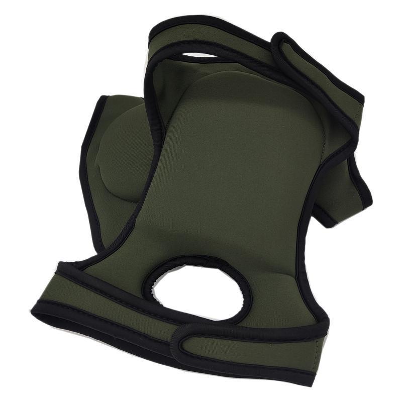 Green Adjustable Gardening Knee Pads - Comfortable Neoprene Knee Protectors for Weeding & Outdoor Work V888-ELOSUNG32983