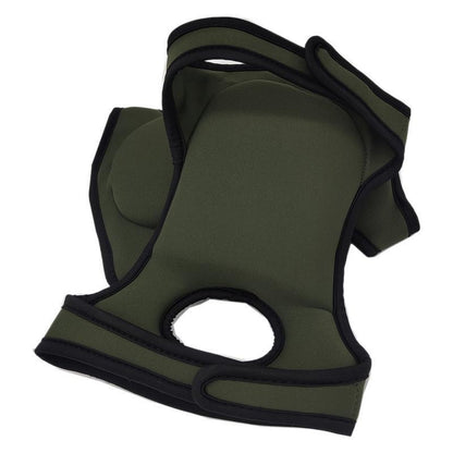 Green Adjustable Gardening Knee Pads - Comfortable Neoprene Knee Protectors for Weeding & Outdoor Work V888-ELOSUNG32983