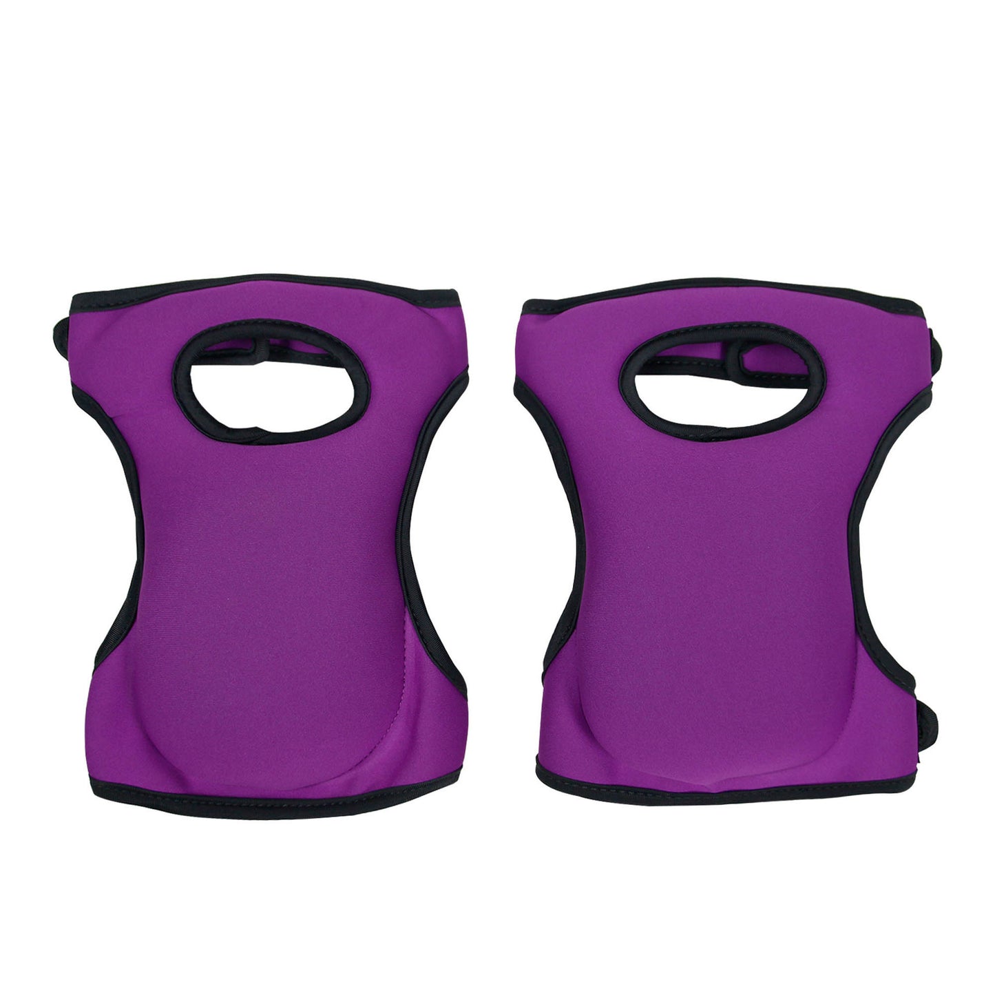 Purple Adjustable Gardening Knee Pads - Comfortable Neoprene Knee Protectors for Weeding & Outdoor Work V888-ELOSUNG32985