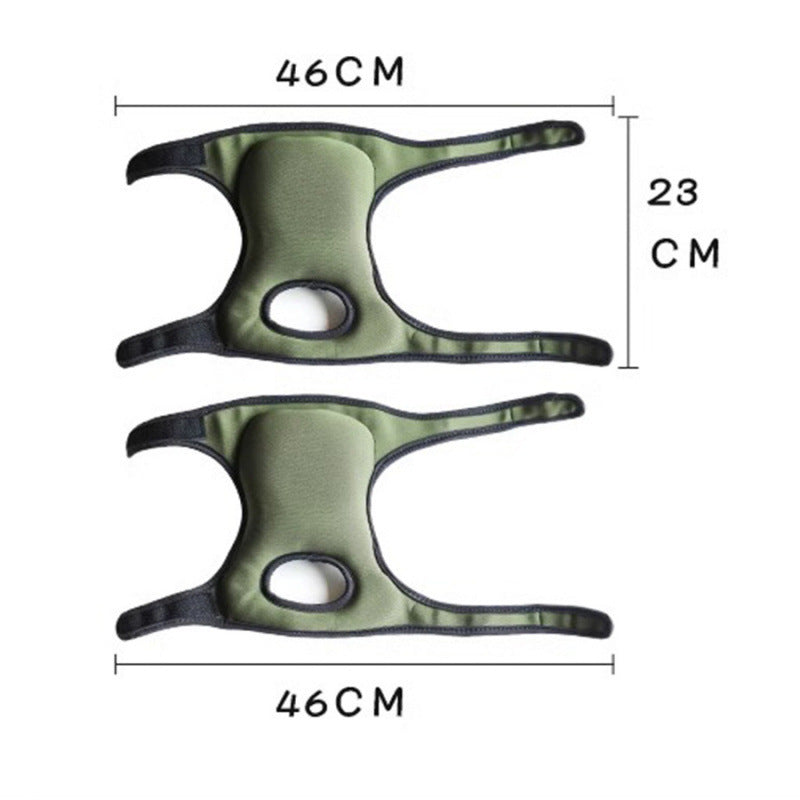 Purple Adjustable Gardening Knee Pads - Comfortable Neoprene Knee Protectors for Weeding & Outdoor Work V888-ELOSUNG32985
