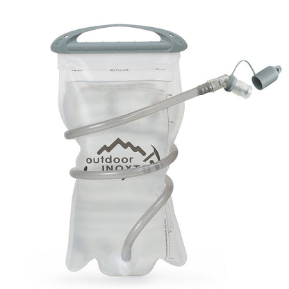 1.5L White Hydration Bladder - Foldable Water Bag for Cycling, Running, Hiking, and Outdoor Sports V888-ELOSUNG33019