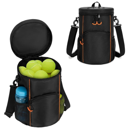 Versatile Tennis Baseball Lacrosse Bag with Multiple Pockets - Portable Black Design V888-ELOSUNG33067