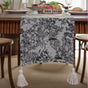 Jacquard Black Rabbit American Country Thanksgiving Table Runner - Jacquard Design 33cm x 160cm V888-ELOSUNG33101