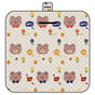 Cute Bow Tie Bear Thick Waterproof Foldable Picnic Mat - 150x200cm for Camping & Beach V888-ELOSUNG33234