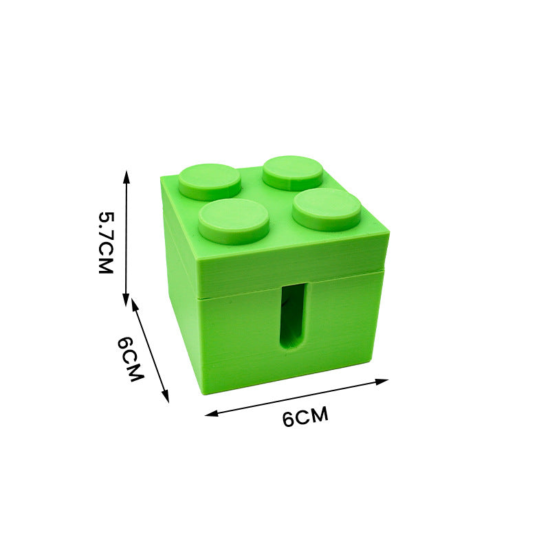 Playful Building Block Desk Cable Holder - Creative Cord Organizer Tidy, 2-Pack V888-ELOSUNG33237