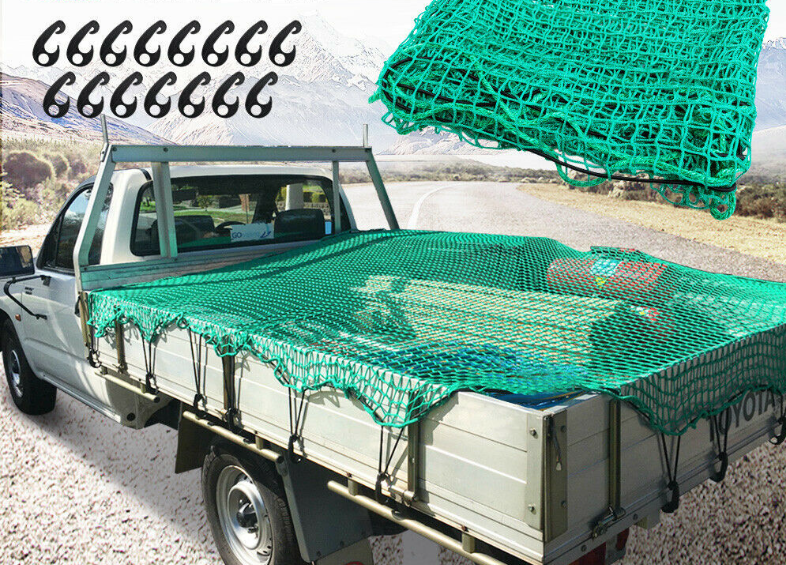 2.5*3.5m Heavy-Duty Cargo Net for Trailers & Trucks - Cross-Border Secure Cover V888-ELOSUNG33257