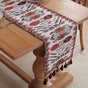 Posey's Geometry American Retro Jacquard Embroidered Table Runner - Light Luxury Table Mat 30cm x 180cm with V888-ELOSUNG33283