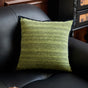 Green 45*45cm 2PCS Luxe Thick Chenille Herringbone Pillow Cover - Solid Color Square Lumbar Pillow V888-ELOSUNG33317