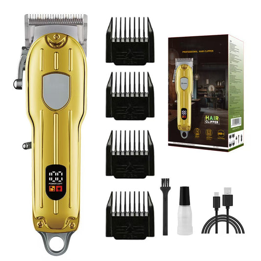 Gold Professional Electric Hair Clipper - Advanced Barber Trimmer V888-ELOSUNG33330