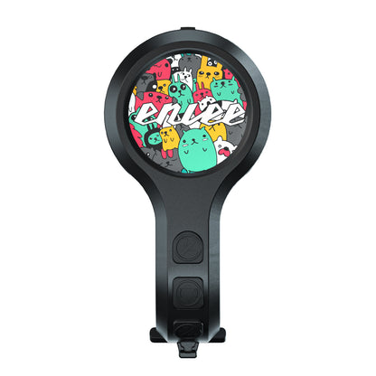 Cartoon Super Loud 2-Piece Bicycle Horn Set - Durable Alarm Bell for Mountain & Road Bikes V888-ELOSUNG33361