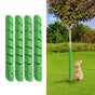 Green 4-Pack Spiral Tree Trunk Protector Guard - Flexible Sapling Bark Shield V888-ELOSUNG33729