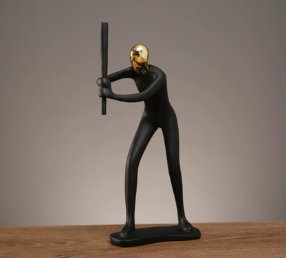 Collectible Sports Figurine Blind Box - Modern Resin Athlete Statue for Home Office Decor V888-ELOSUNG33738