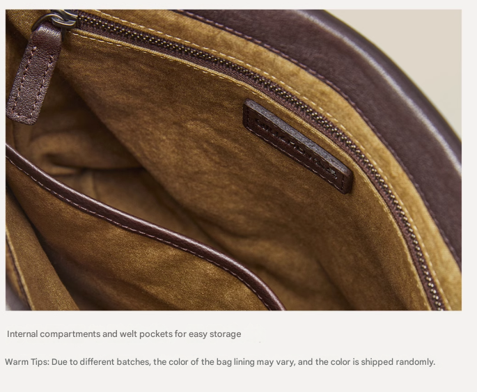 Coffee Minimalist Vintage-Style PU Leather Shoulder Bag Casual Commuter Tote V888-ELOSUNG33775